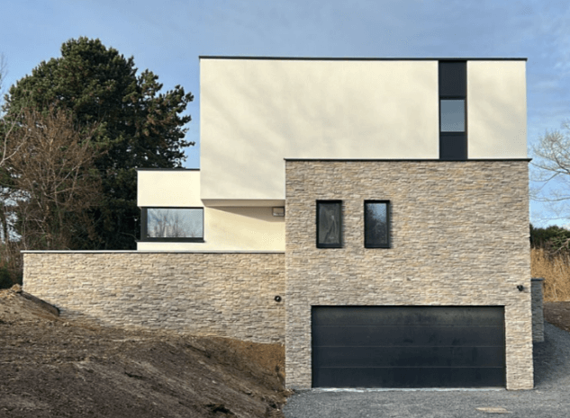 Maison signée Delta Constructions, à visiter en janvier lors de portes ouvertes.